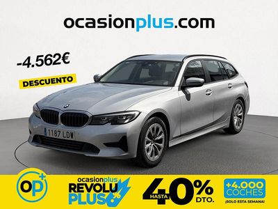 Usado BMW 318 150 CV (110 kW) 2020 Gris / plata Familiar