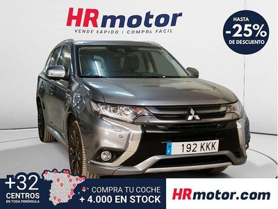 Usado Mitsubishi Outlander P-HEV 203 CV (149 kW) 2018 Gris SUV
