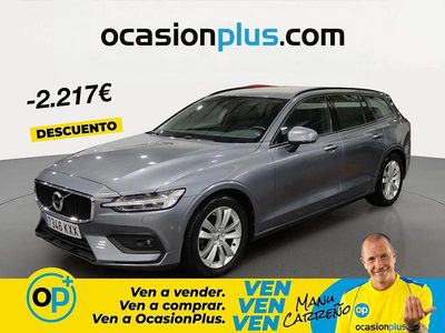 Usado Volvo V60 Momentum 150 HP (110 kW) 2019 Cinzento Carrinha