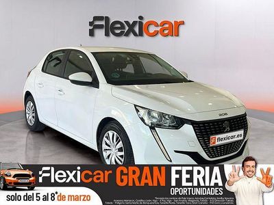 Usado Peugeot 208 Active 100 CV (73 kW) 2021 Blanco Utilitario