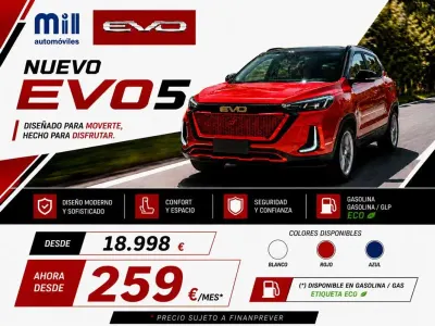 Nuevo EVO Evo 4 114 CV (83 kW) 2026 Blanco SUV