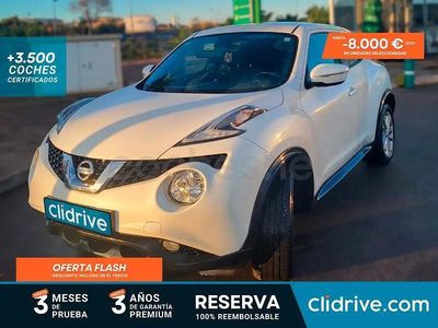 Usado Nissan Juke Acenta 110 CV (80 kW) 2015 Blanco SUV