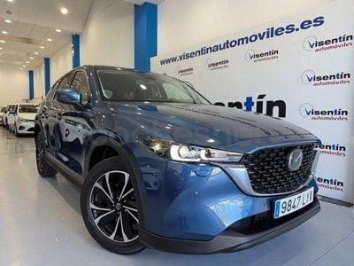 Usado Mazda CX-5 150 CV (110 kW) 2022 Azul SUV