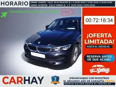 Usado BMW 330e 292 CV (214 kW) 2021 Negro Berlina