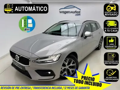 Usado Volvo V60 Core 197 CV (144 kW) 2023 Gris Familiar
