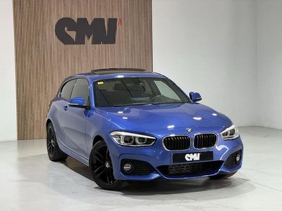 Usado BMW 116 116 CV (85 kW) 2018 Azul Utilitario