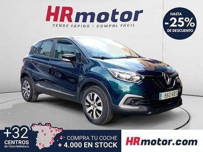 Usado Renault Captur Intens 90 CV (66 kW) 2017 Azul SUV