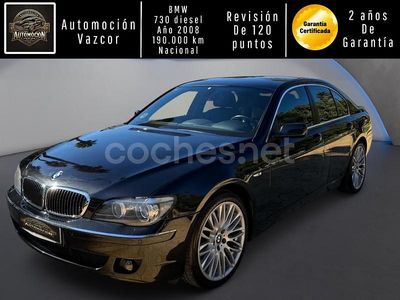 Usado BMW 730L Comfort Edition 231 CV (169 kW) 2008 Negro Berlina