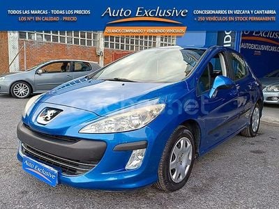Usado Peugeot 308 90 CV (66 kW) 2009 Azul Berlina