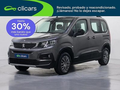 Usado Peugeot Rifter Allure 130 CV (95 kW) 2021 Gris / plata Monovolumen