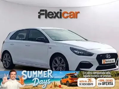 Usado Hyundai i30 N Line 140 CV (102 kW) 2020 Blanco Berlina