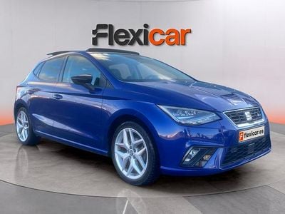 Usado Seat Ibiza FR 115 CV (84 kW) 2018 Azul Utilitario