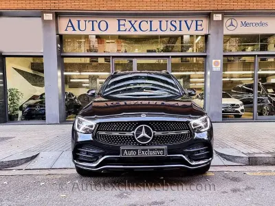 Usado Mercedes GLC300e 321 CV (236 kW) 2022 Negro SUV