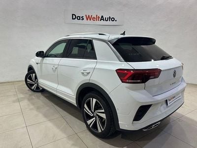 Usado VW T-Roc R-line 150 CV (110 kW) 2023 Blanco SUV