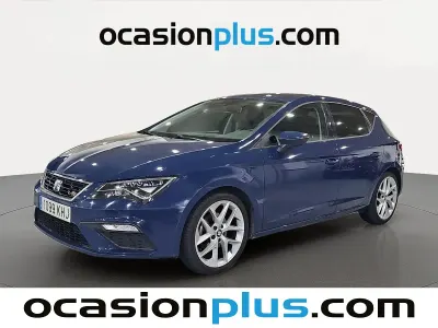 Usado Seat Leon FR 150 CV (110 kW) 2018 Azul Utilitario