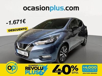 Usado Nissan Micra 92 CV (67 kW) 2022 Gris Utilitario
