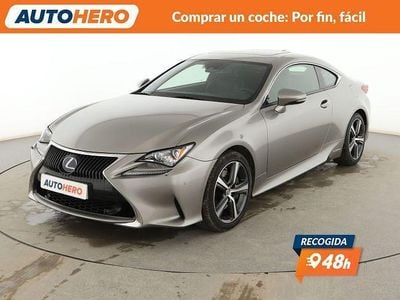 Usado Lexus RC300h Executive Line 223 CV (164 kW) 2019 Gris Coupe