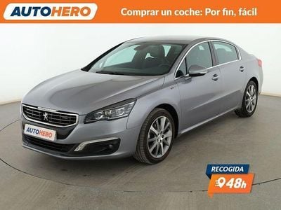 Usado Peugeot 508 GT-line 150 CV (110 kW) 2017 Gris Berlina