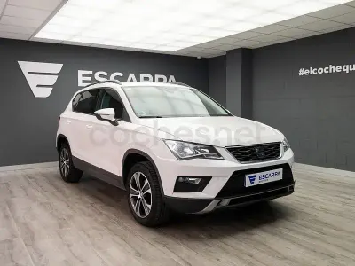 Usado Seat Ateca Style 110 CV (80 kW) 2020 Blanco SUV