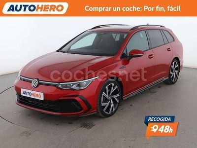 Rojo Usado 2022 VW Golf VIII R-line Familiar | 27.499 € (Precio justo)
