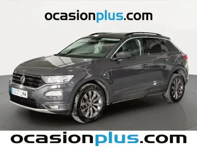 Usado VW T-Roc Advance 110 CV (80 kW) 2021 Gris SUV