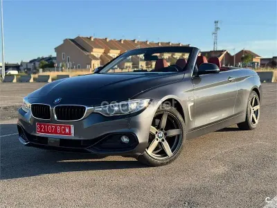 Usado BMW 430 Cabriolet 252 CV (185 kW) 2016 Gris / plata Descapotable