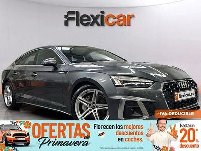 Usado Audi A5 Sportback S-Line 204 CV (150 kW) 2022 Gris Utilitario