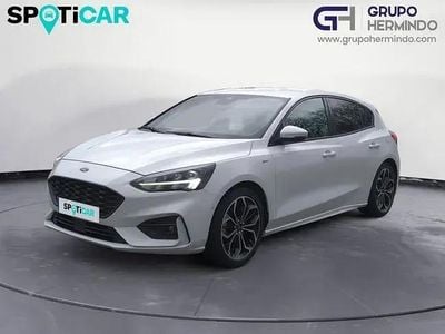 Begagnad Ford Focus ST-Line 125 HK (91 kW) 2020 Vit Sedan