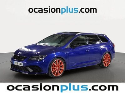 Usado Seat Leon CUPRA 300 CV (220 kW) 2017 Azul Monovolumen