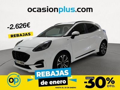 Blanco Usado 2024 Ford Puma ST-Line Recogida | 18.990 € (Precio justo)