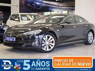 Usado Tesla Model S 380 kW (517 CV) 2016 Negro Utilitario