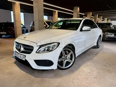 Usado Mercedes C220 194 CV (142 kW) 2018 Blanco Berlina