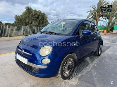 Usado Fiat 500 Lounge 69 CV (50 kW) 2010 Azul Berlina