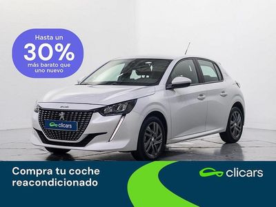 Blanco Usado 2021 Peugeot 208 Active Utilitario | 11.490 € (Precio justo)