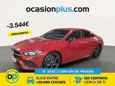 Rojo Usado 2024 Mercedes CLA200 Berlina | 38.990 € (Precio justo)