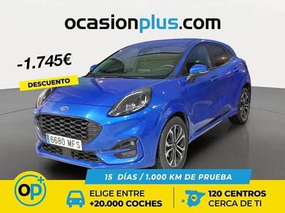 Usado Ford Puma ST-Line 125 CV (91 kW) 2023 Azul Recogida
