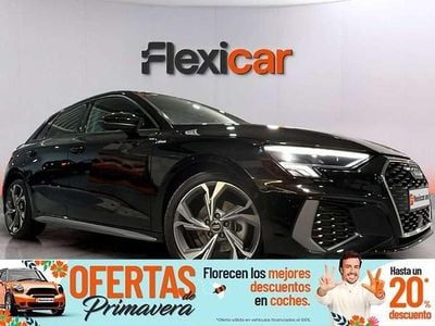 Usado Audi A3 150 CV (110 kW) 2022 Negro Berlina