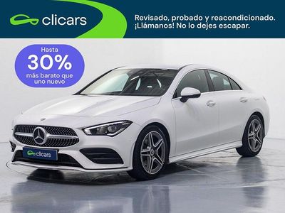 Usado Mercedes CLA180 136 CV (100 kW) 2019 Blanco Berlina