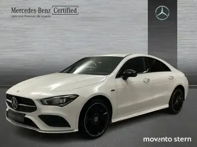 Usado Mercedes CLA250e AMG line 218 CV (160 kW) 2020 Negro Coupe