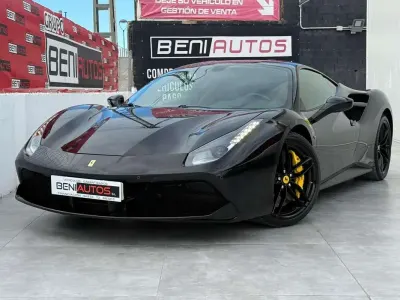 Usado Ferrari 488 669 CV (492 kW) 2016 Negro Coupe