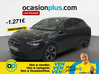 Usado Opel Corsa GS Line 102 CV (75 kW) 2022 Negro Utilitario