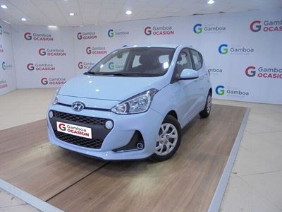 Usado Hyundai i10 66 CV (48 kW) 2019 Azul claro Utilitario