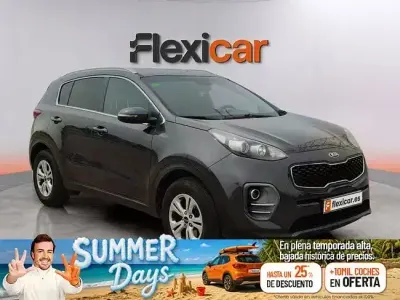 Usado Kia Sportage 132 CV (97 kW) 2018 Gris SUV