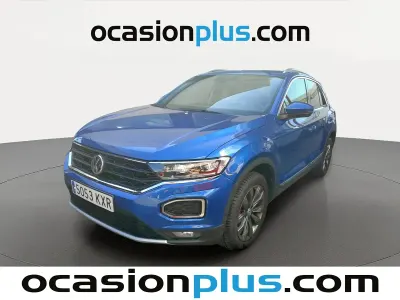 Usado VW T-Roc Sportline 150 CV (110 kW) 2019 Azul SUV