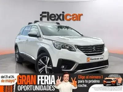 Käytetty Peugeot 5008 Active 130 HP (95 kW) 2019 Valkoinen Katumaasturi