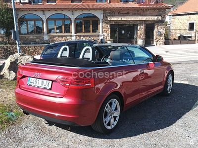 Usado Audi A3 Cabriolet Ambition 160 CV (117 kW) 2008 Rojo Descapotable