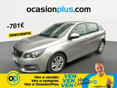 Usado Peugeot 308 Active 120 CV (88 kW) 2017 Gris