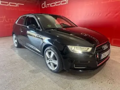 Usado Audi A3 116 CV (85 kW) 2017 Negro Utilitario