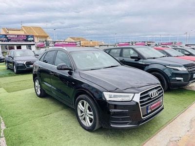 Usado Audi Q3 S-Line 140 CV (102 kW) 2015 Negro SUV