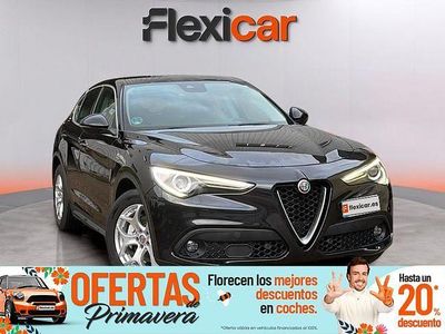 Usado Alfa Romeo Stelvio Executive 160 CV (117 kW) 2019 Negro SUV
